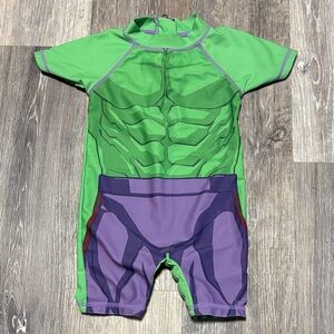 5/$25 Marvel Avengers The Hulk Kids Swim Suit 6-12 Months